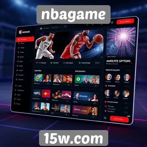 nbagame apresenta nova interface para usuários